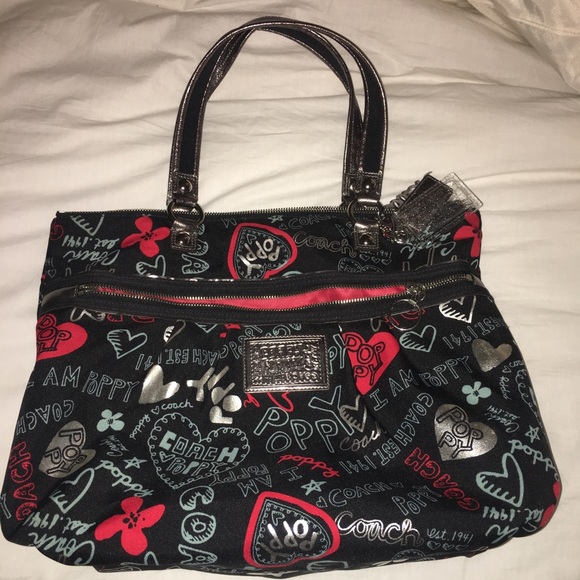 coach poppy tote